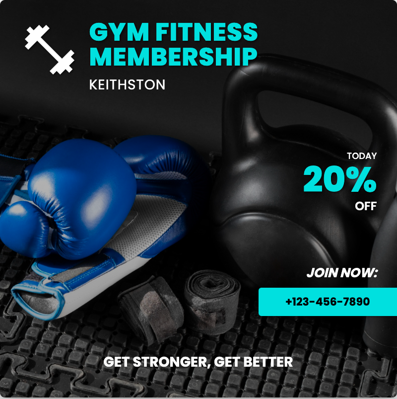 Group class flyer template